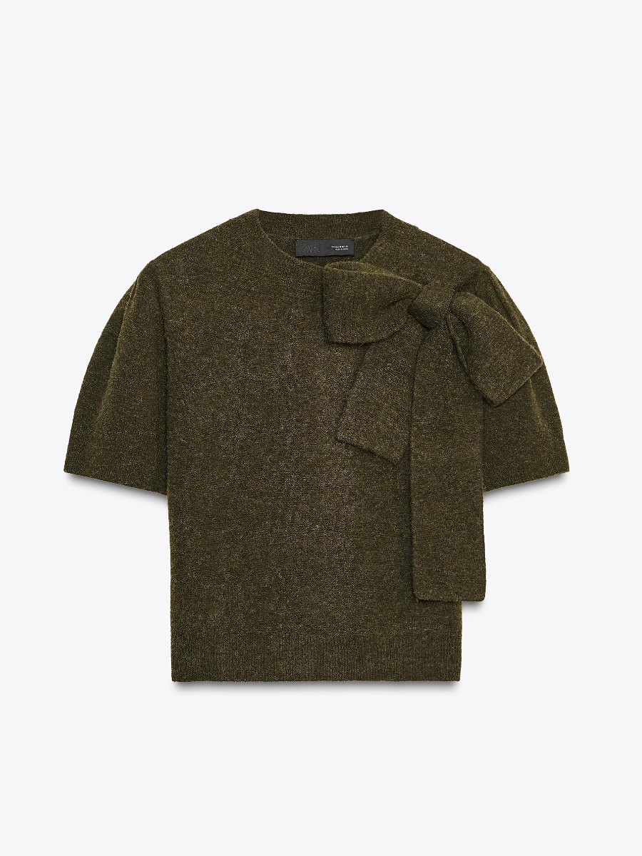 BOW KNIT TOP