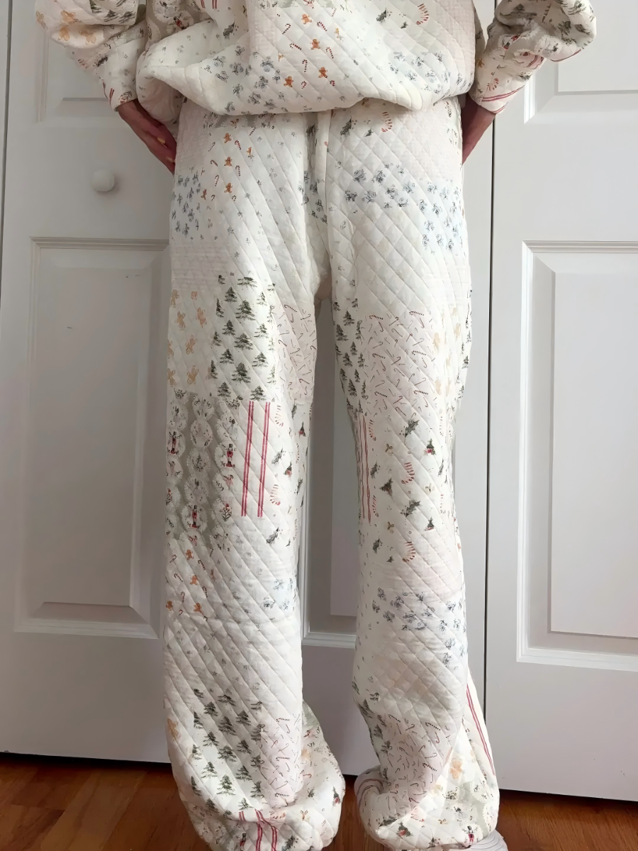 Christmas Holiday Quilted Bottoms