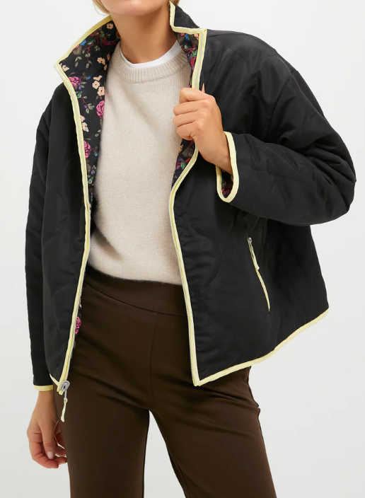 Reverdible Floral Jacket